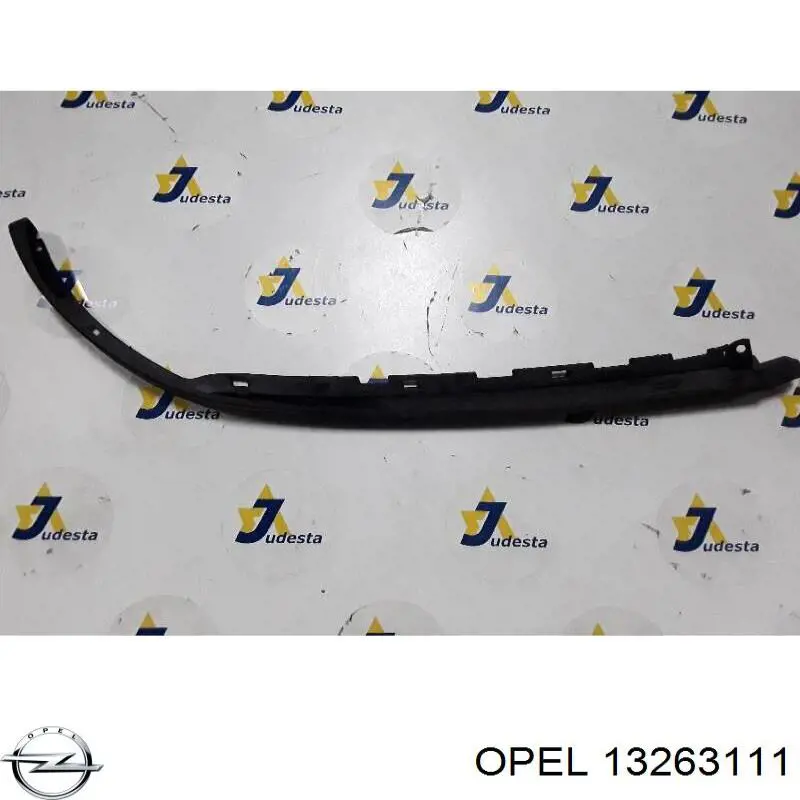 Молдинг переднього бампера, лівий Opel 13263111 ціна, від 34.21 USD