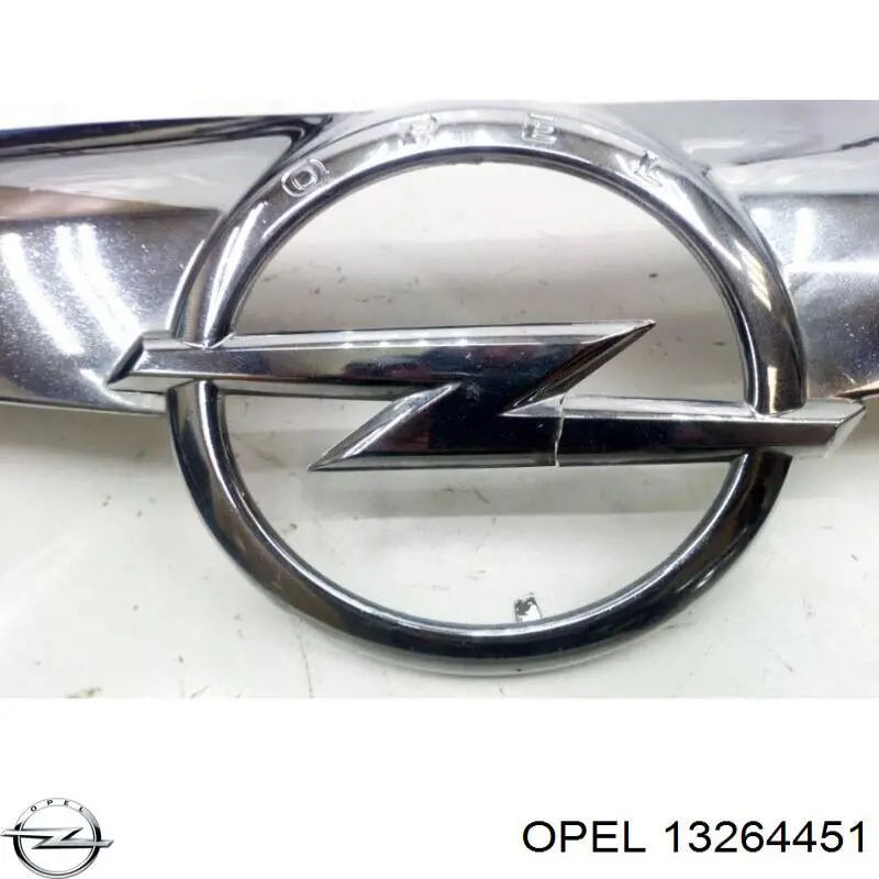 13264451 Opel Решітка радіатора