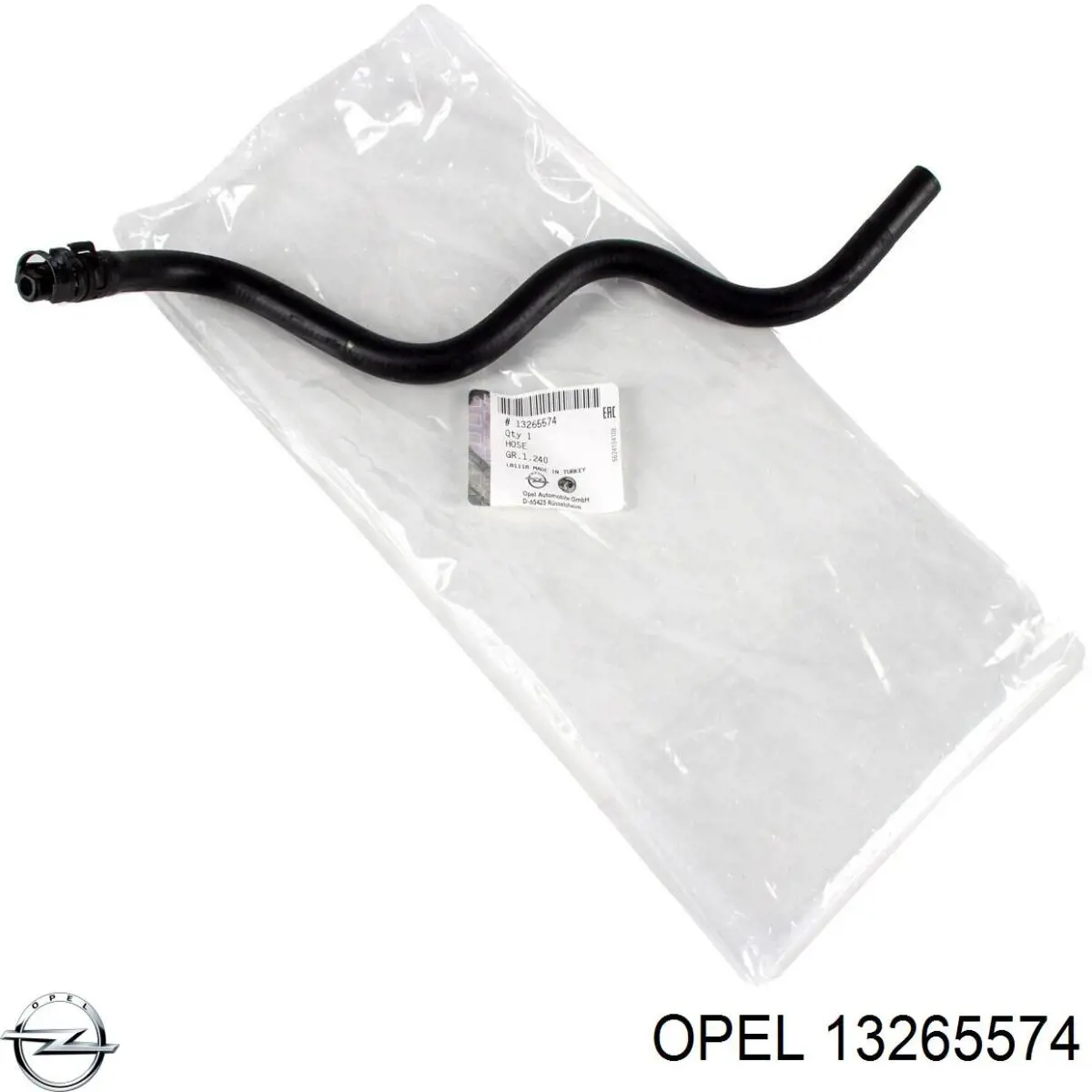 Купити 13265574 Opel Шланг/патрубок радіатора охолодження, нижній
