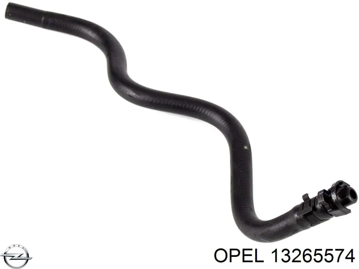 13265574 Opel шланг/патрубок радіатора охолодження, нижній