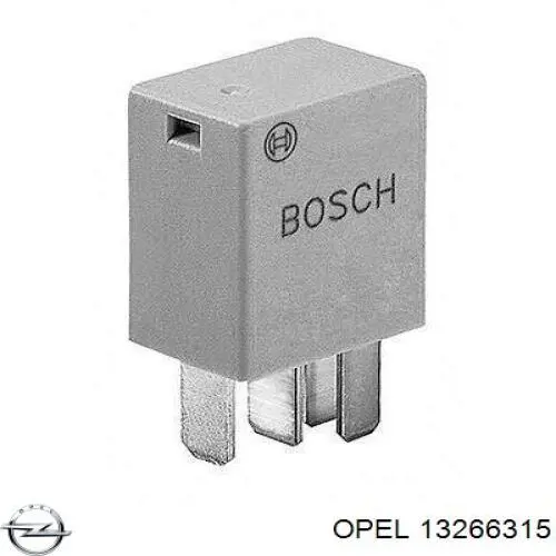 Реле електричне багатофункціональне Opel 13266315 ціна, від 2.26 USD