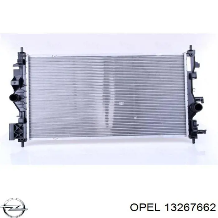13267662 Opel радіатор охолодження двигуна