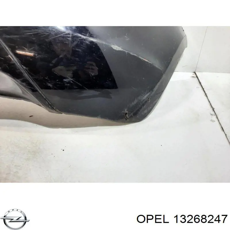 1400827 Opel Буфер (бампер) задній