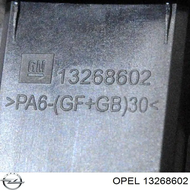 Купити 13268602 General Motors Кнопка відключення подушок безпеки AIRBAG
