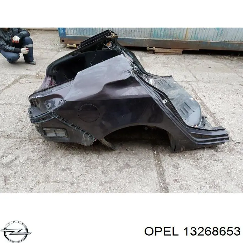 Бічна частина задні праві Opel 13268653 ціна, від 142.30 USD