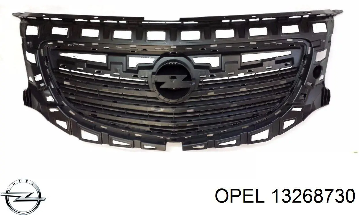 13268730 Opel Решітка радіатора