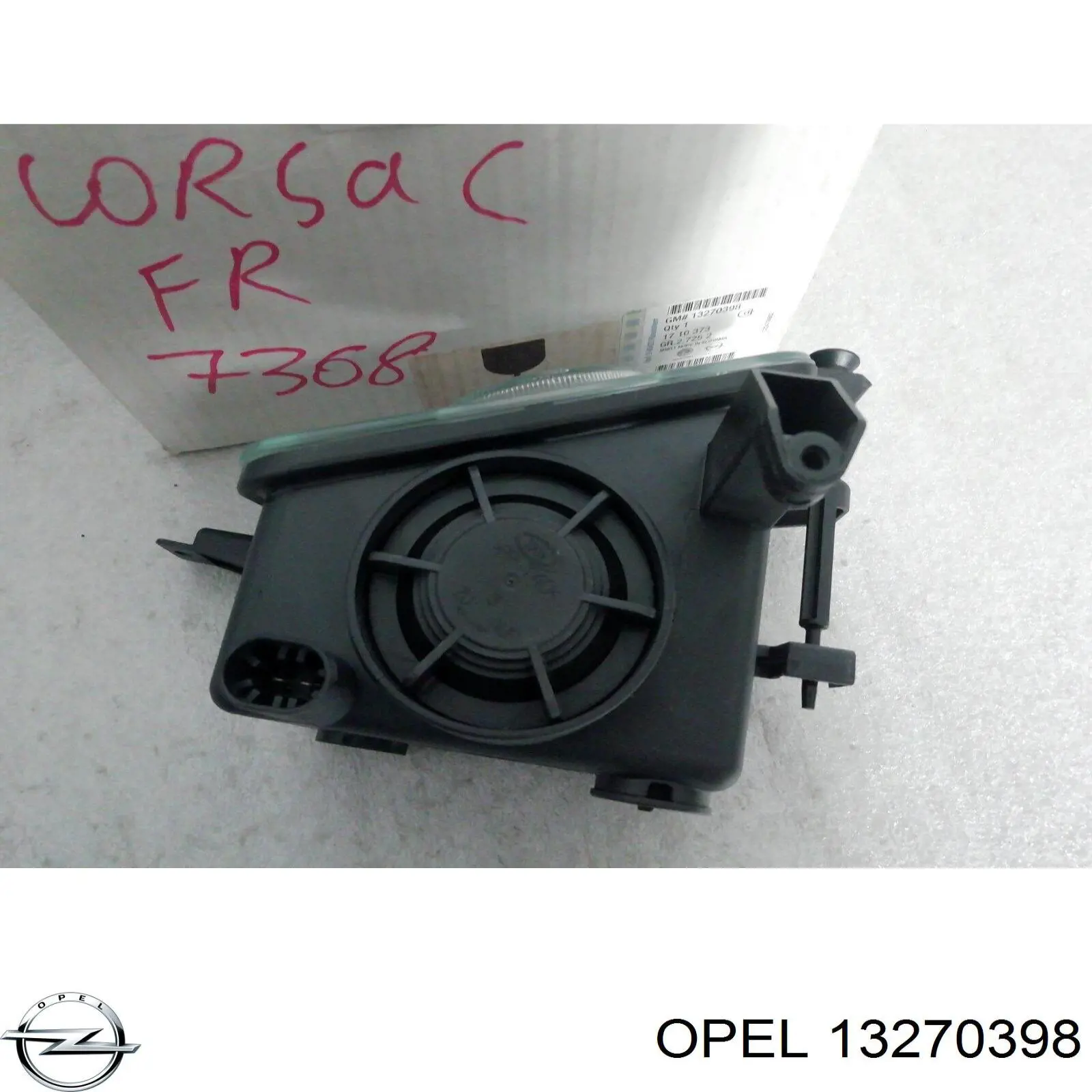 Фара протитуманна, права 13270398 Opel