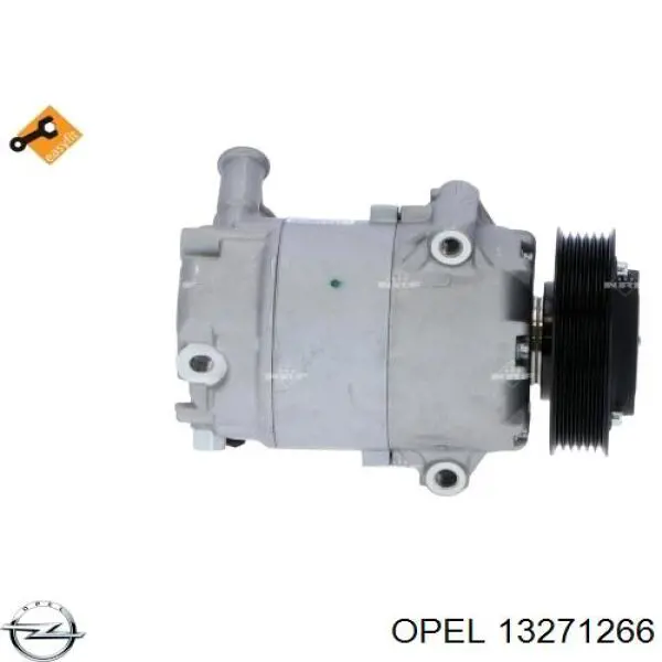 Компресор кондиціонера 13271266 Opel