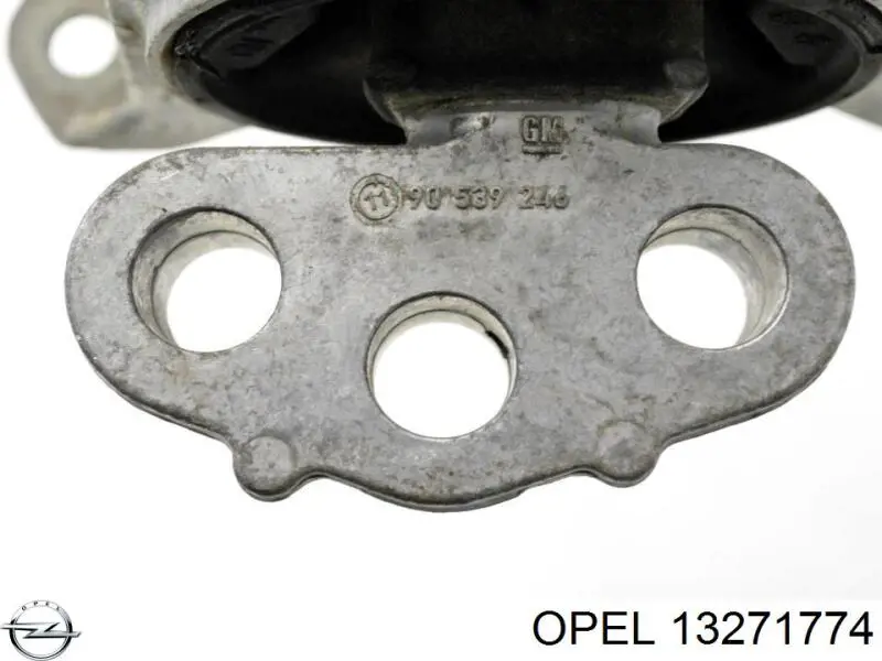 Подушка (опора) двигуна, права 13271774 Opel