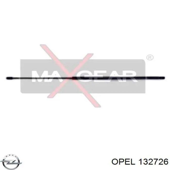 Амортизатор двері задньої Opel 132726 ціна, від 6.97 USD
