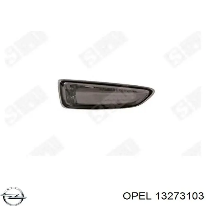 13273103 Opel повторювач повороту на крилі, лівий