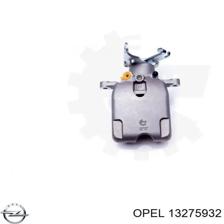 13275932 Opel Супорт гальмівний задній правий