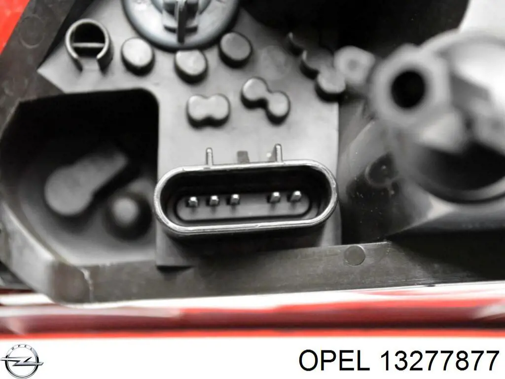 1222432 Opel ліхтар задній лівий