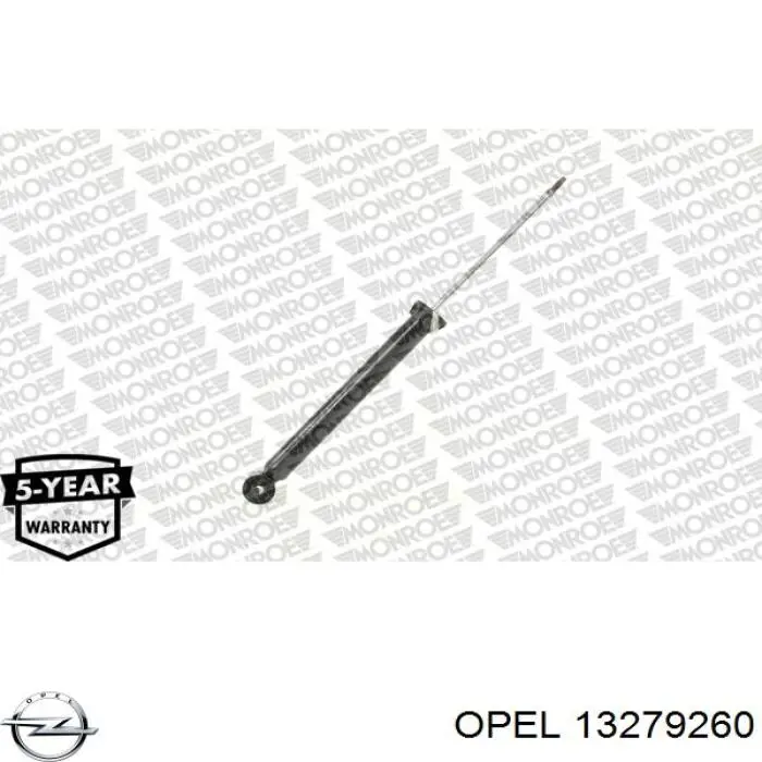 13279260 Opel Амортизатори задні