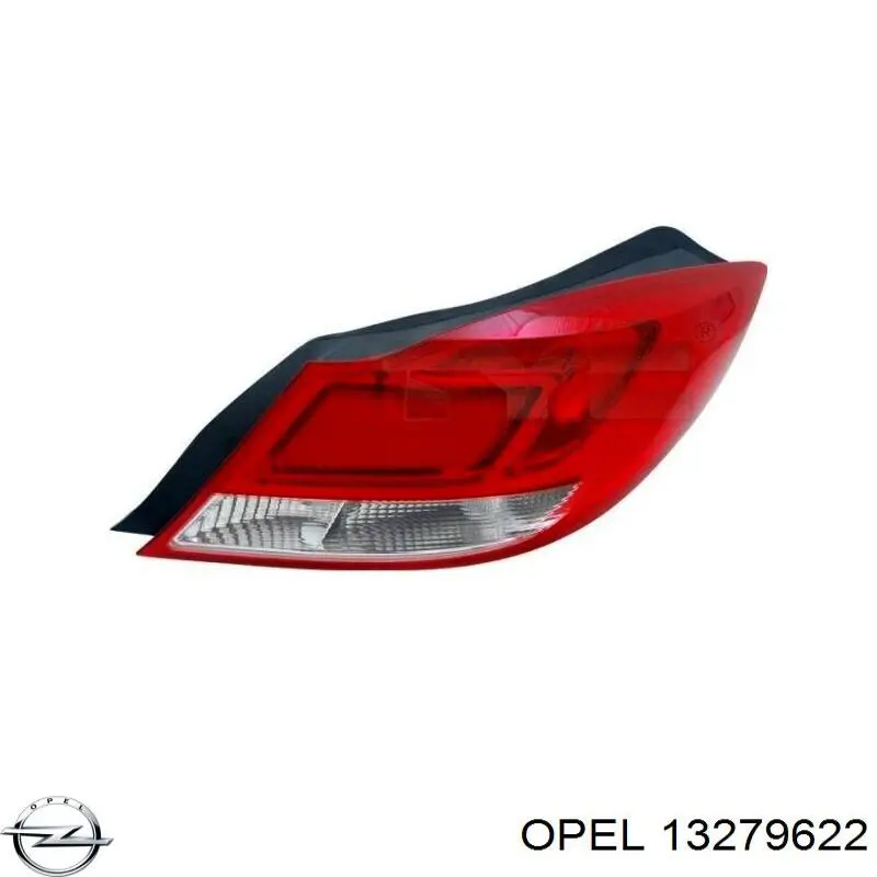 13279622 Opel Ліхтар задній правий