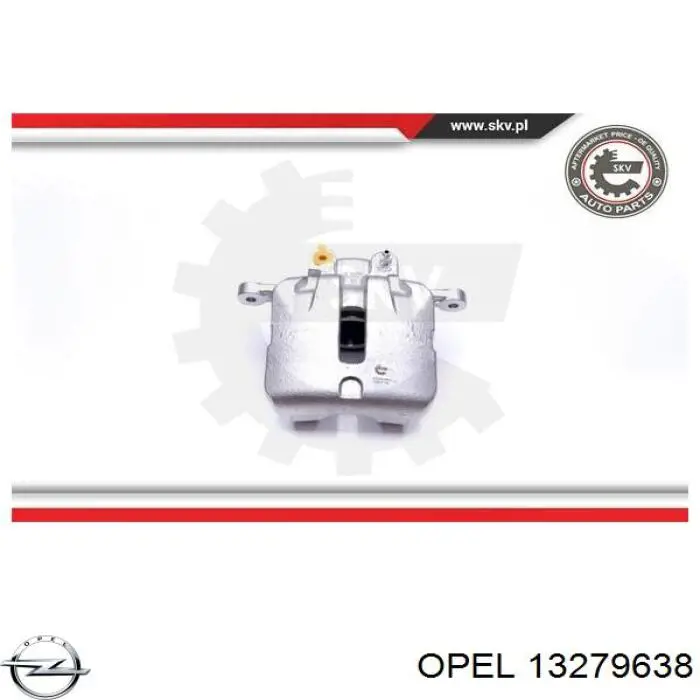 Купити 13279638 Opel Супорт гальмівний передній лівий