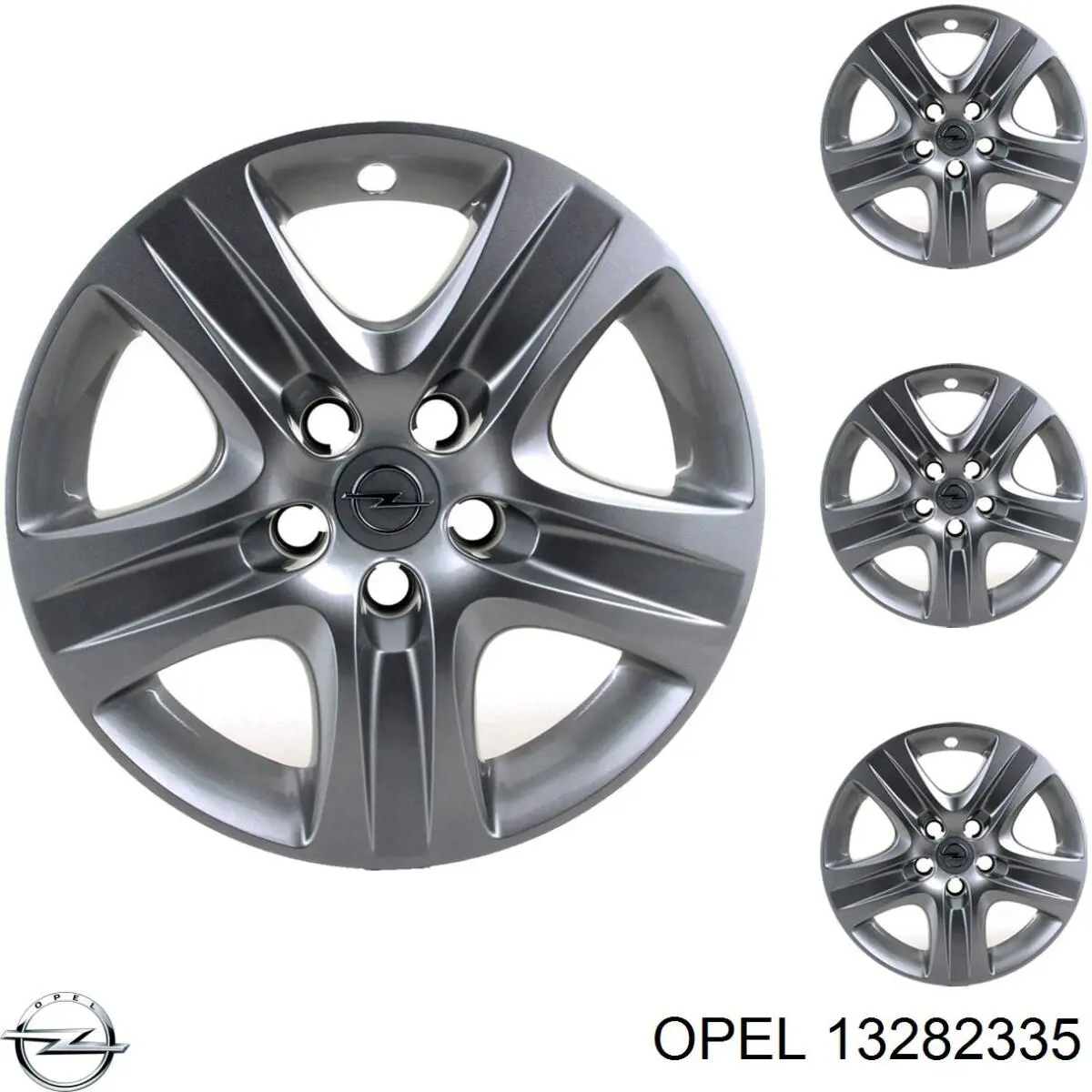 Купити 13282335 Opel Автомобільні ковпаки