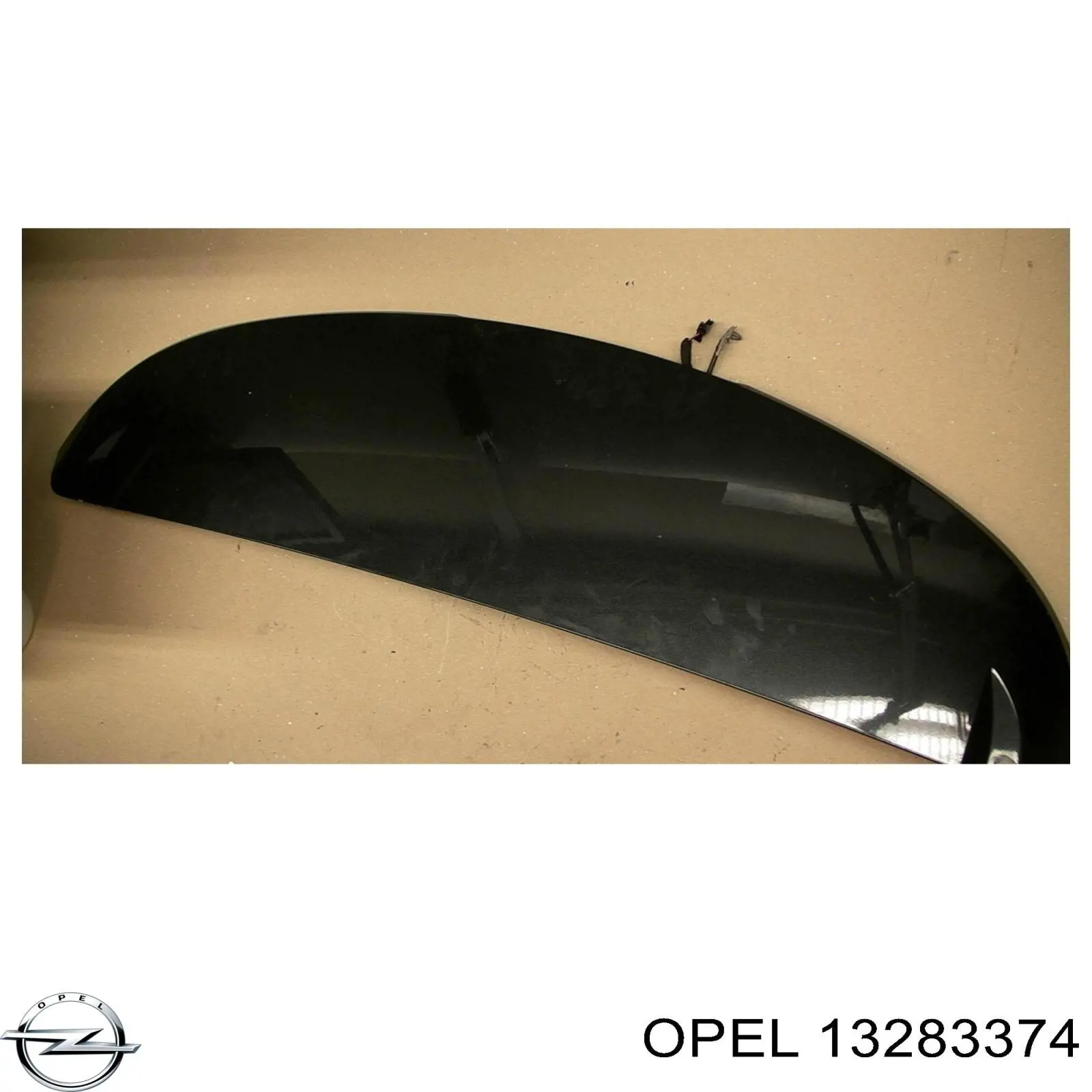 Спойлер 3/5-й, задніх дверей Opel Insignia A (G09) (Опель Інсігнія)