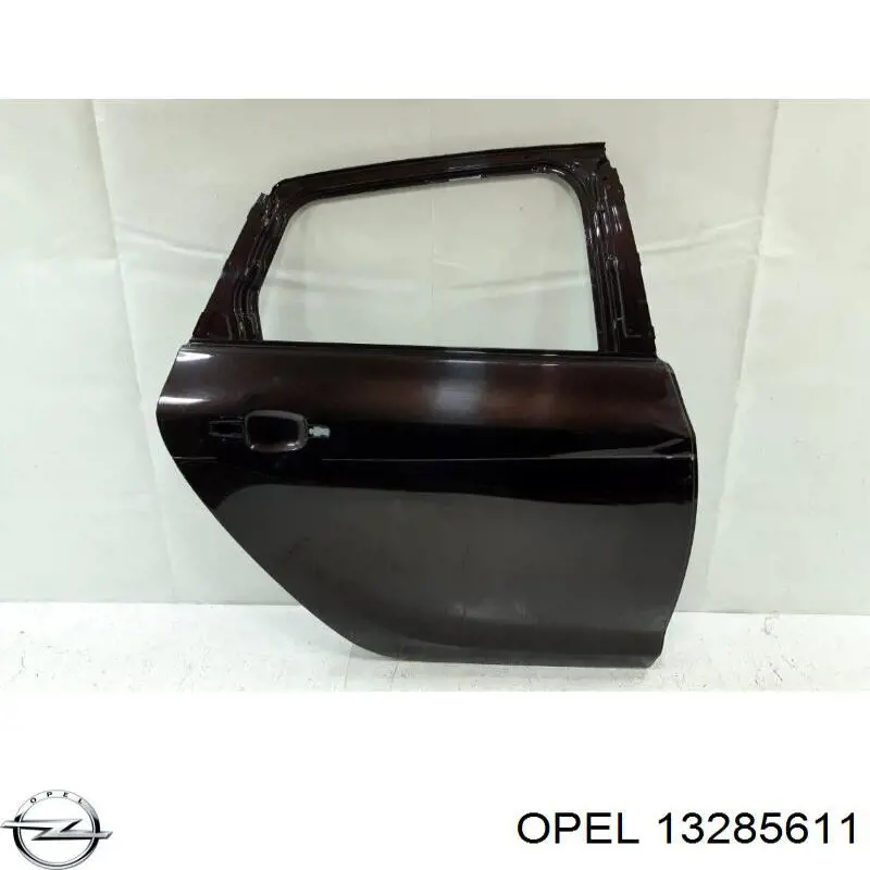 13285611 Opel Двері пасажирські задні праві