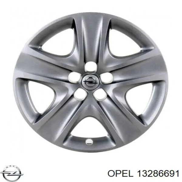 Купити 13286691 Opel Автомобільні ковпаки