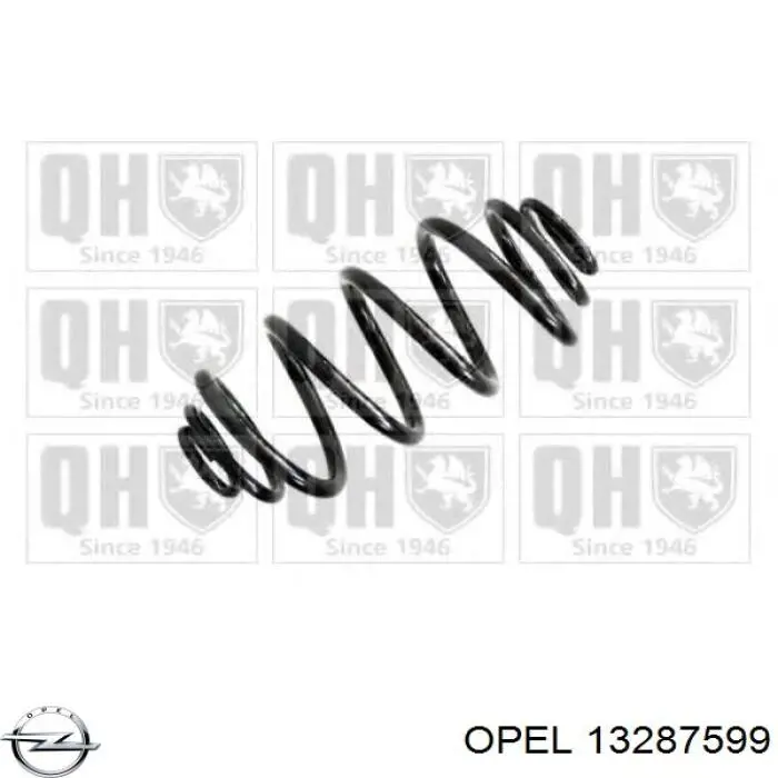 Пружина задня Opel 13287599 ціна, від 26.03 USD