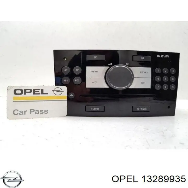 13289935 Opel 