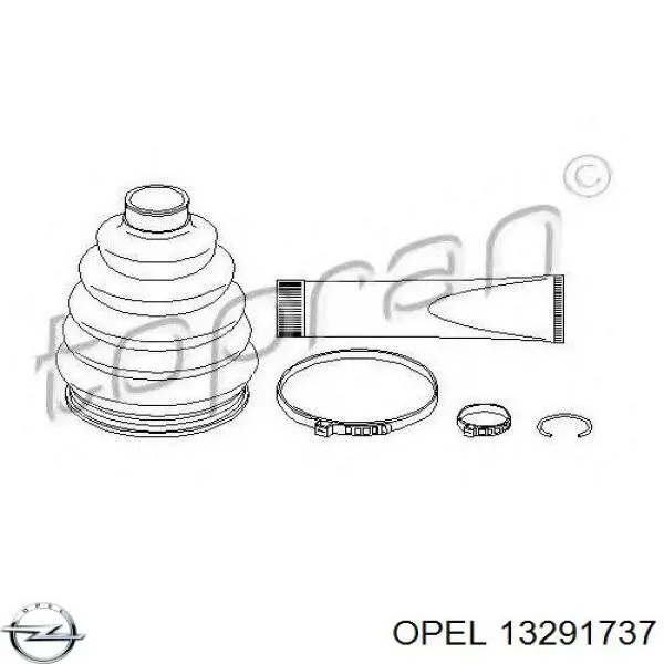 Пильник ШРУСа зовнішній 13291737 Opel