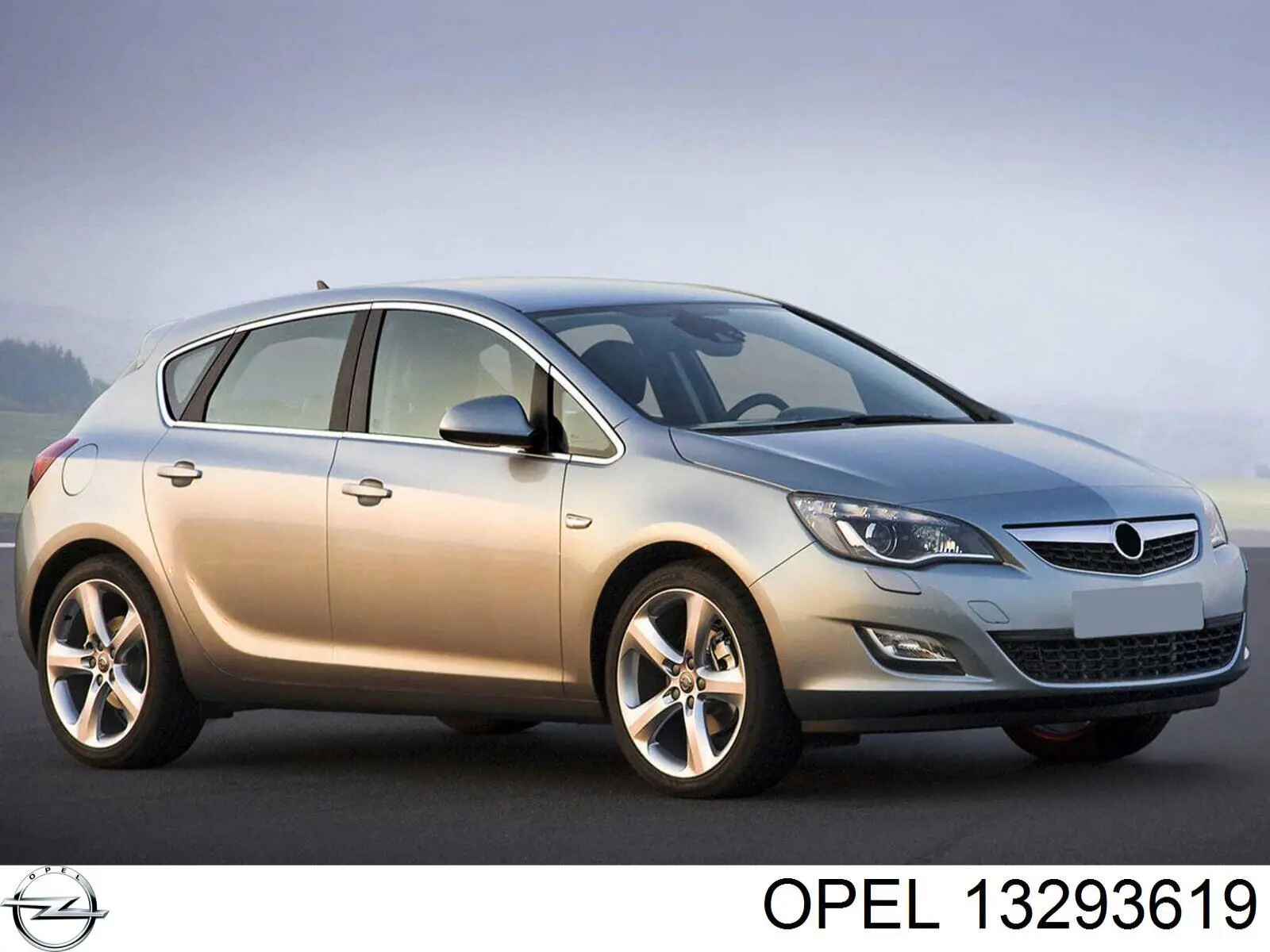 Фара протитуманна, права Opel 13293619 ціна, від 51.46 USD