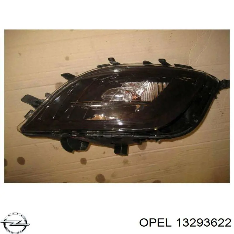 13293622 Opel Фара, ліва