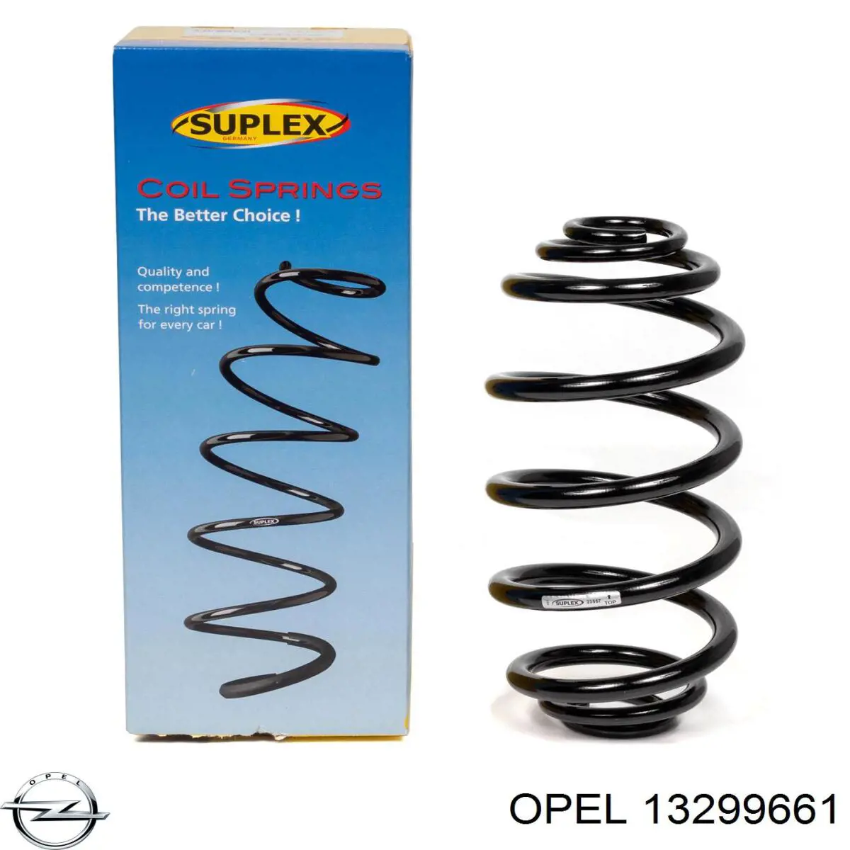 Пружина задня Opel 13299661 ціна, від 47.35 USD