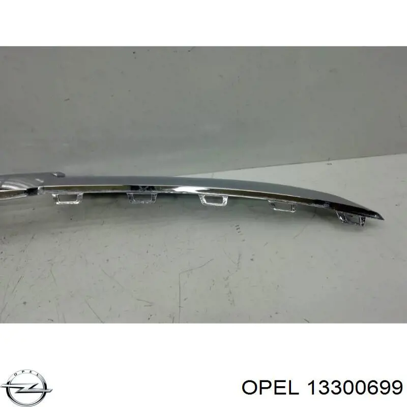 Молдинг решітки радіатора Opel 13300699 ціна, від  USD