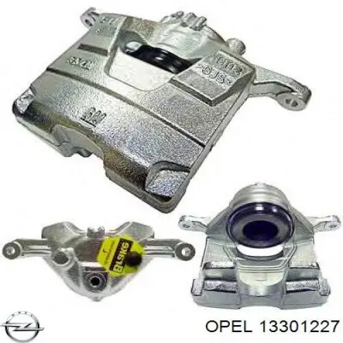 Супорт гальмівний передній правий Opel 13301227 ціна, від 27.59 USD