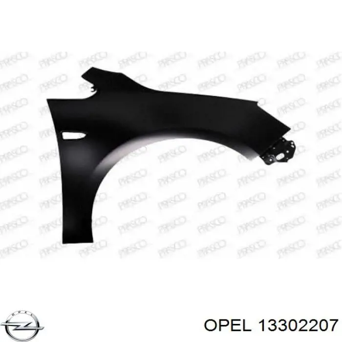13302207 Opel Переднє ліве крило
