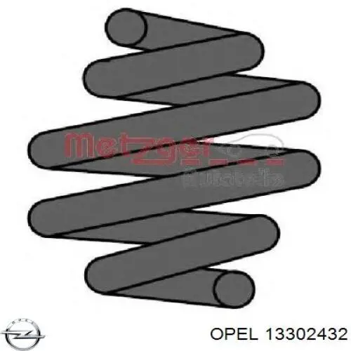 Пружина задня Opel 13302432 ціна, від 69.75 USD