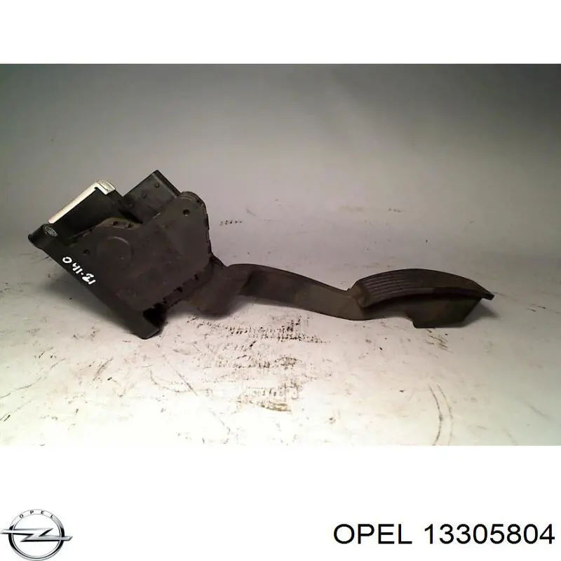 13305804 Opel Педаль газу (акселератора)