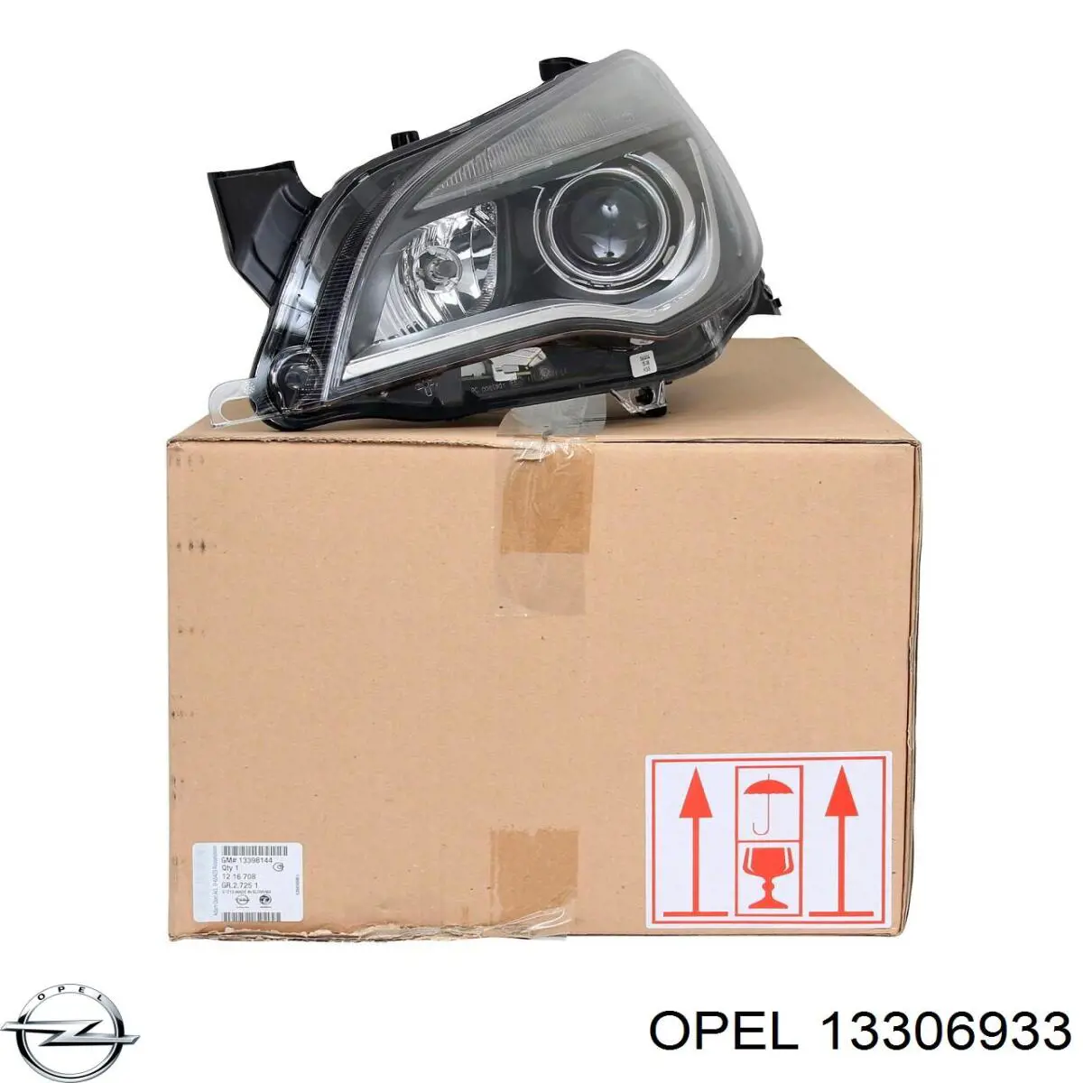 Фари Opel 13306933 ціна, від 946.06 USD