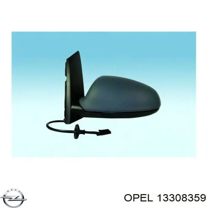 Ліве бічне дзеркало Opel 13308359 ціна, від 57.88 USD