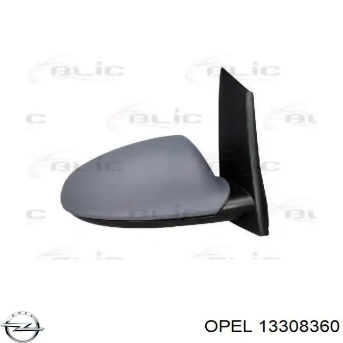 Праве бічне дзеркало Opel 13308360 ціна, від 50.20 USD
