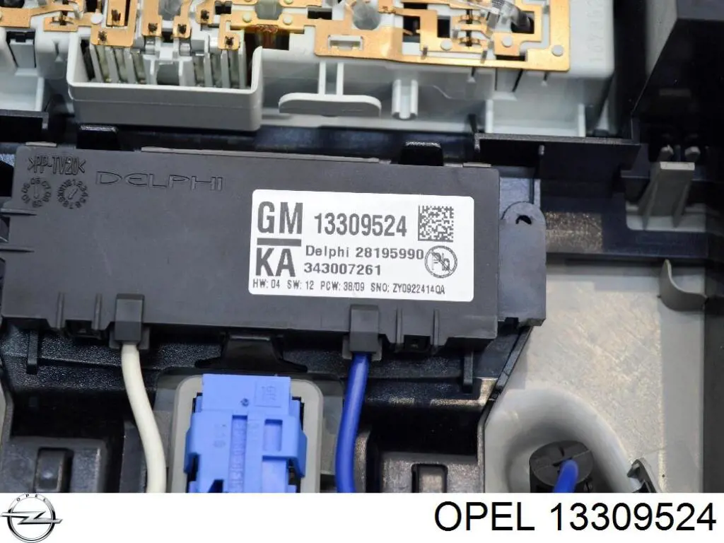 Блок управління сигналізатора руху Opel Insignia A (G09) (Опель Інсігнія)