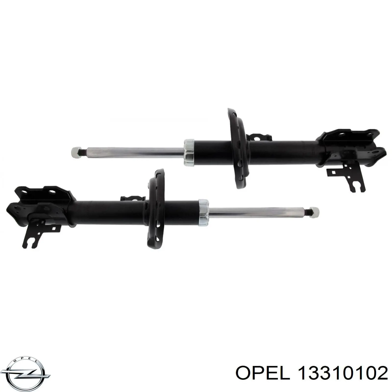 Амортизатор передній, правий Opel 13310102 ціна, від 70.64 USD