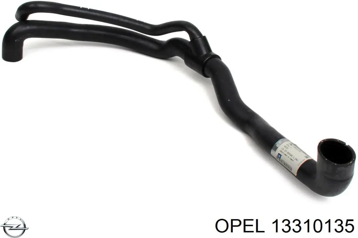 Купити 13310135 Opel Шланг/патрубок радіатора охолодження, нижній