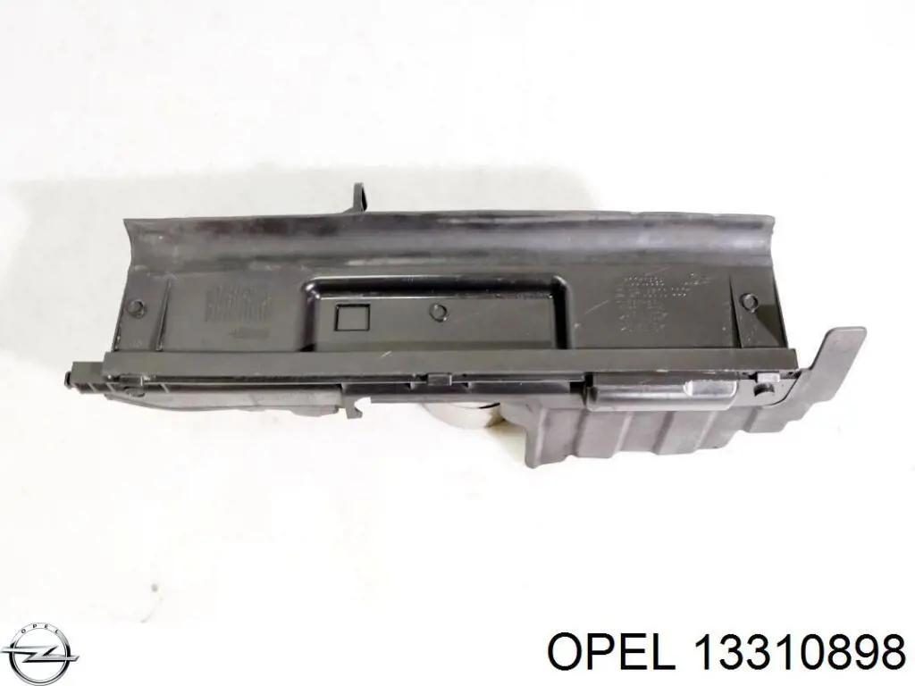 Повітропровід (дефлектор) радіатора, лівий 13310898 Opel