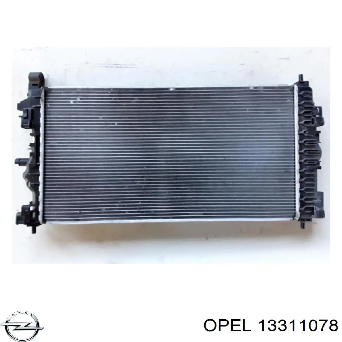 13311078 Opel радіатор охолодження двигуна