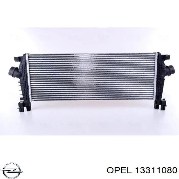 Купити 13311080 Opel Радіатор интеркуллера