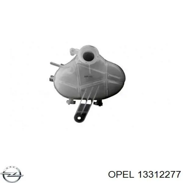 Бачок системи охолодження двигуна розширювальний Opel 13312277 ціна, від 22.50 USD
