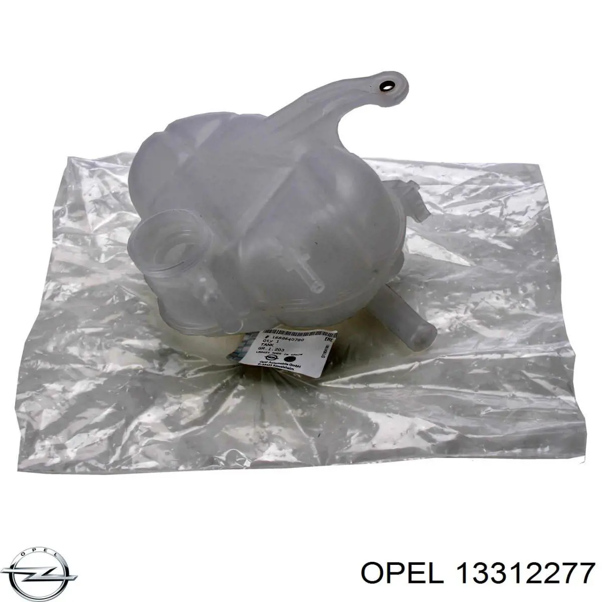 Бачок системи охолодження 13312277 Opel