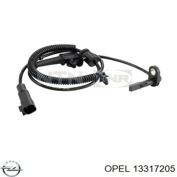 Датчик АБС (ABS) задній 13317205 Opel