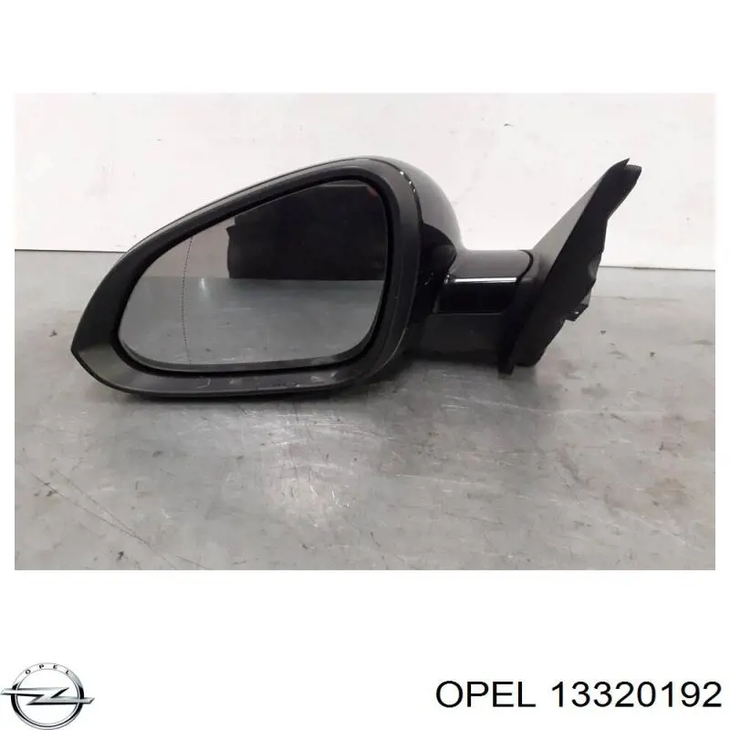 Ліве бічне дзеркало Opel 13320192 ціна, від 63.52 USD