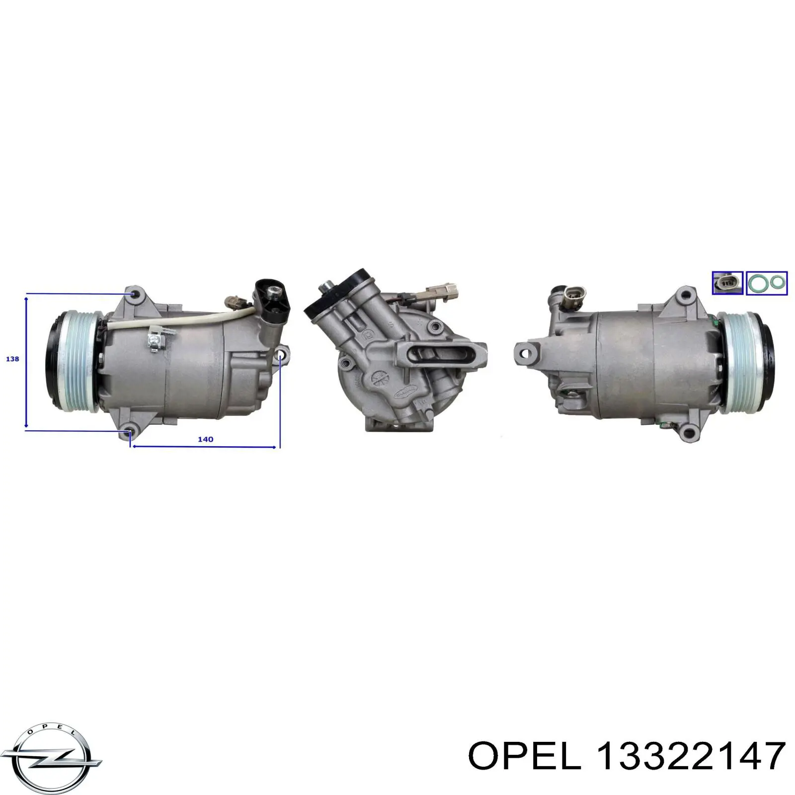  13322147 Opel