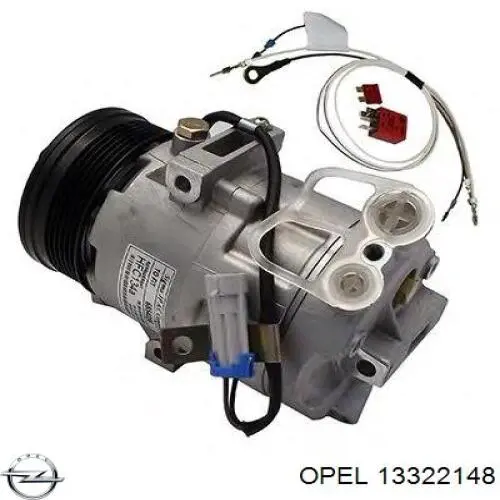 Купити 13322148 Opel Компресор кліматичної установки